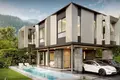 Complejo residencial New complex of villas with swimming pools and green areas close to bang Tao Beach, Phuket, Thailand