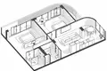 Mieszkanie 2 pokoi 102 m² Rawai, Tajlandia