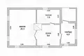 House 39 m² Lyscycki sielski Saviet, Belarus