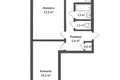 Apartment 47 m² Minsk, Belarus