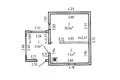House 45 m² Dukorski sielski Saviet, Belarus