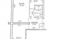 Wohnung 2 zimmer 48 m² Maladsetschna, Belarus