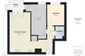 2 bedroom apartment 64 m² Warsaw, Poland
