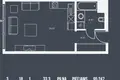 1 room apartment 33 m² Riga, Latvia