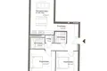 Mieszkanie 3 pokoi 79 m² Ryga, Łotwa