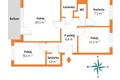 Mieszkanie 3 pokoi 62 m² Łódź, Polska