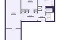 Квартира 3 комнаты 66 м² Минск, Беларусь