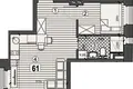 Appartement 2 chambres 39 m² Riga, Lettonie