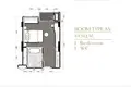 Studio apartment 1 bedroom 44 m² Kamala, Thailand