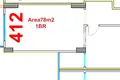 Квартира 2 комнаты 78 м² Al Ahia, Египет