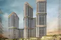 Wohnkomplex New high-rise residence Skyscape Avenue with a swimming pool and gyms close to golf courses, Nad Al Sheba 1, Dubai, UAE