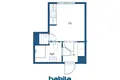 Apartamento 1 habitación 19 m² Helsinki sub region, Finlandia