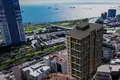 Appartement dans un nouvel immeuble Appartements de luxe à Zeytinburnu Istanbul avec vue sur la mer et la ville