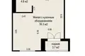 Квартира 2 комнаты 47 м² Минск, Беларусь