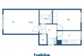 Квартира 2 комнаты 51 м² Район Коувола, Финляндия