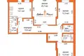 Mieszkanie 3 pokoi 91 m² Mińsk, Białoruś