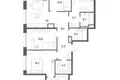 Mieszkanie 4 pokoi 120 m² Moskwa, Rosja