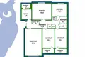 Квартира 5 комнат 99 м² Энергетиков, Беларусь