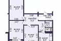3 room apartment 69 m² Minsk, Belarus