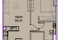 Appartement 1 chambre 80 m² Doubaï, Émirats arabes unis