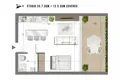 Studio apartment 48 m² Limassol District, Cyprus