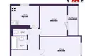 2 room apartment 57 m² Minsk, Belarus