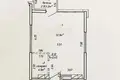 Mieszkanie 1 pokój 37 m² Mińsk, Białoruś