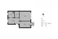 3 room apartment 49 m² Warsaw, Poland