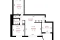 3 room apartment 67 m² Maladzyechna, Belarus