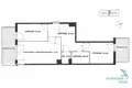 Apartamento 3 habitaciones 64 m² Gdansk, Polonia