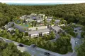 Kompleks mieszkalny New complex of villas with swimming pools and gardens close to the beach, Bodrum, Turkey