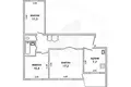 Mieszkanie 3 pokoi 64 m² Małoryta, Białoruś