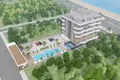 Kompleks mieszkalny New residential complex with swimming pools, a gym and a parking on the seafront, Kestel, Alanya, Türkiye