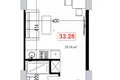 Studio apartment 1 bedroom 33 m² Batumi, Georgia