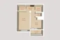 Квартира 1 комната 40 м² Минск, Беларусь