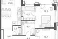 Appartement 3 chambres 90 m² Moscou, Russie