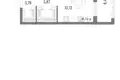 Studio 1 zimmer 44 m² Kaliningrad, Russland