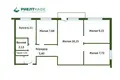 Wohnung 4 zimmer 59 m² Polazk, Belarus