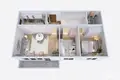 3 room apartment 55 m² Warsaw, Poland