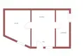 Wohnung 1 zimmer 41 m² in Krakau, Polen