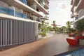Residential complex New Ocean Pearl Residence with swimming pools close to the canal and Dubai Creek, Dubai Islands, Dubai, UAE