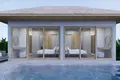 Kompleks mieszkalny Complex of villas with terraces and swimming pools in Choeng Mon area, Samui, Thailand