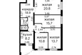4 bedroom apartment 92 m² Minsk, Belarus