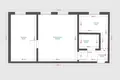 Appartement 2 chambres 53 m² Voïvodie de Mazovie, Pologne