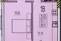 Mieszkanie 1 pokój 38 m² Lymanka, Ukraina