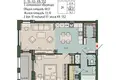 Квартира 2 комнаты 68 м² Калининград, Россия
