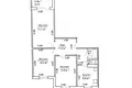 3 bedroom apartment 70 m² Minsk, Belarus