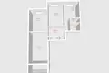 Wohnung 3 zimmer 63 m² Minsk, Belarus