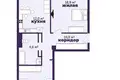 Квартира 2 комнаты 69 м² Минск, Беларусь