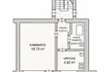 Apartamento 1 habitación 30 m² Vilna, Lituania